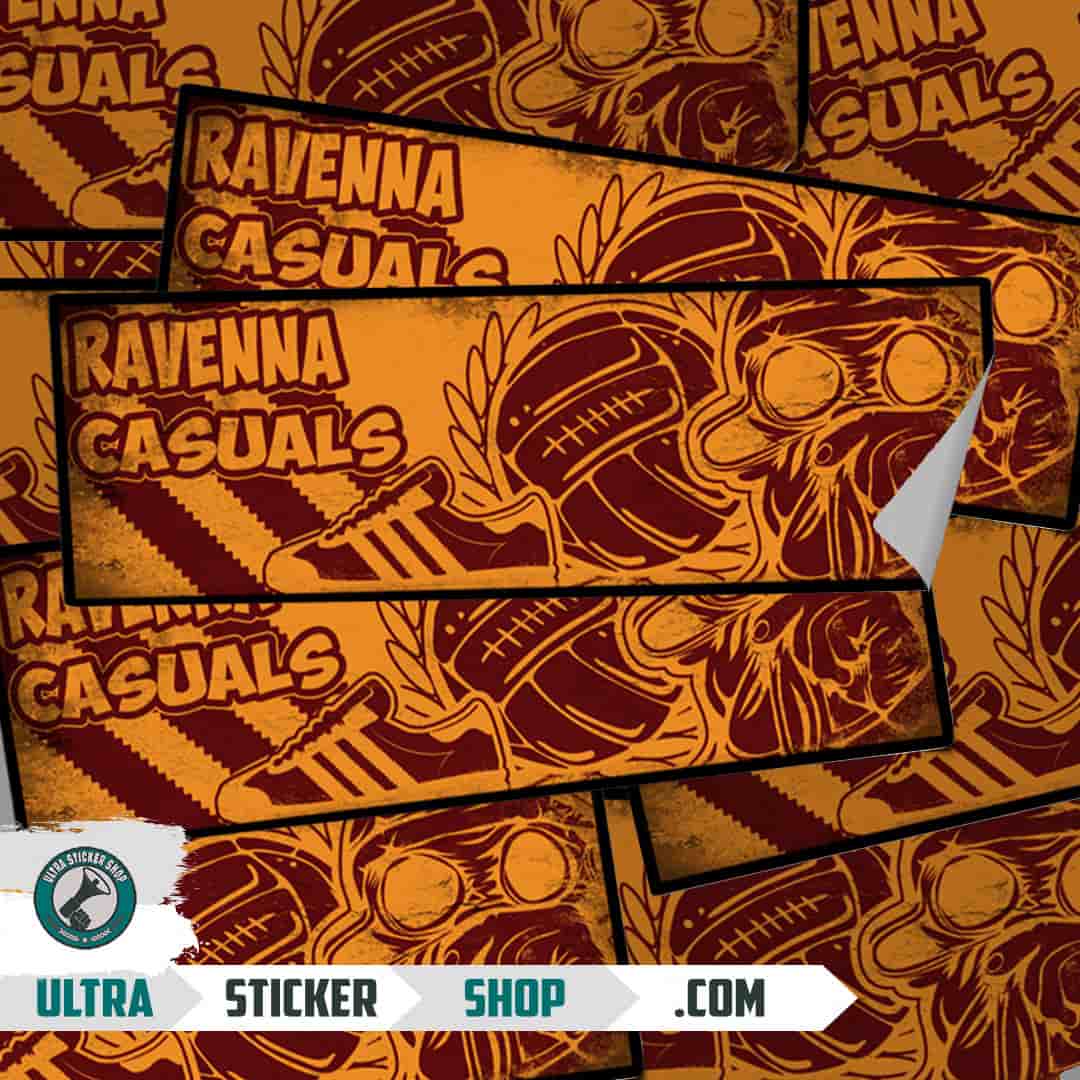 Ravenna casuals Stickers
