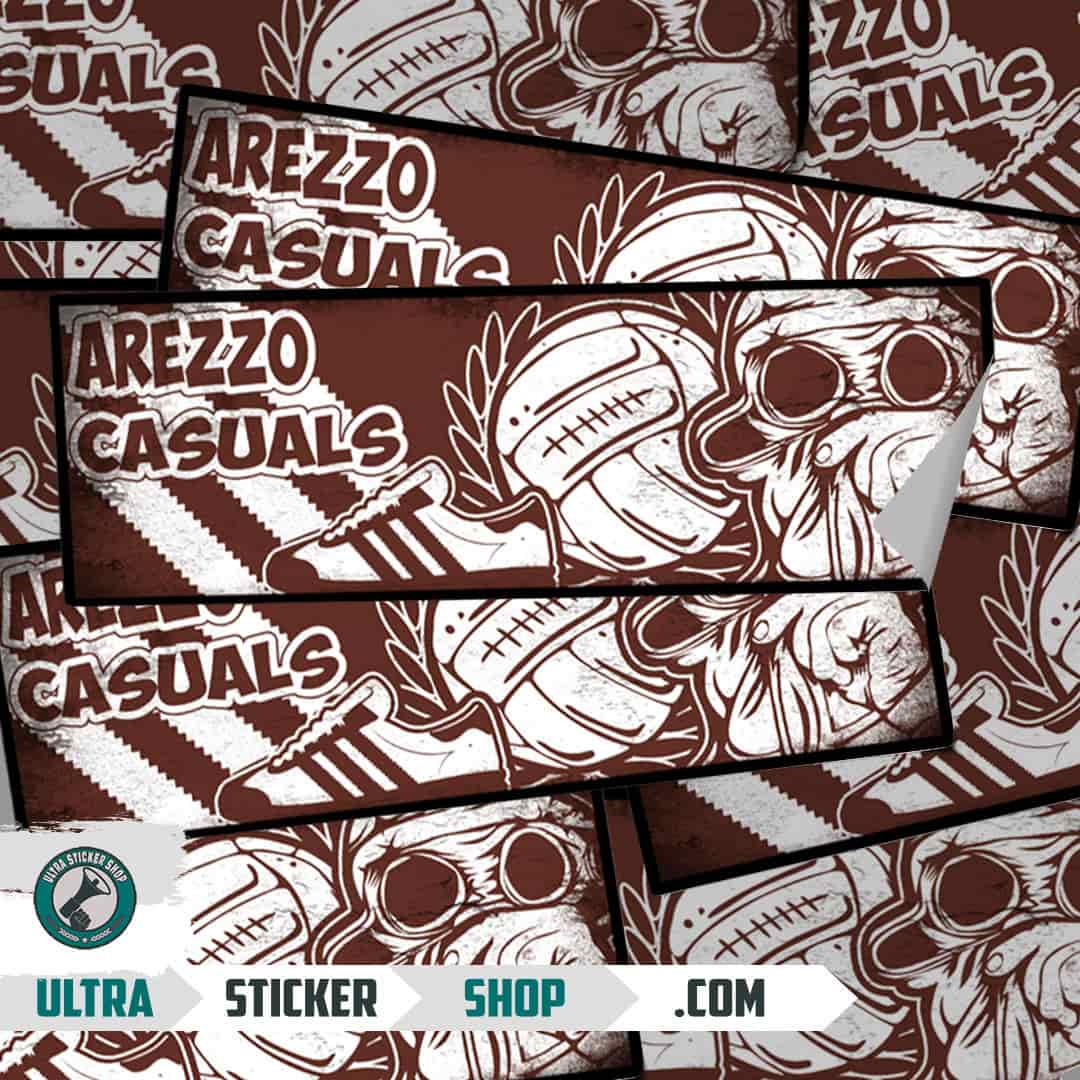Arezzo casuals Stickers
