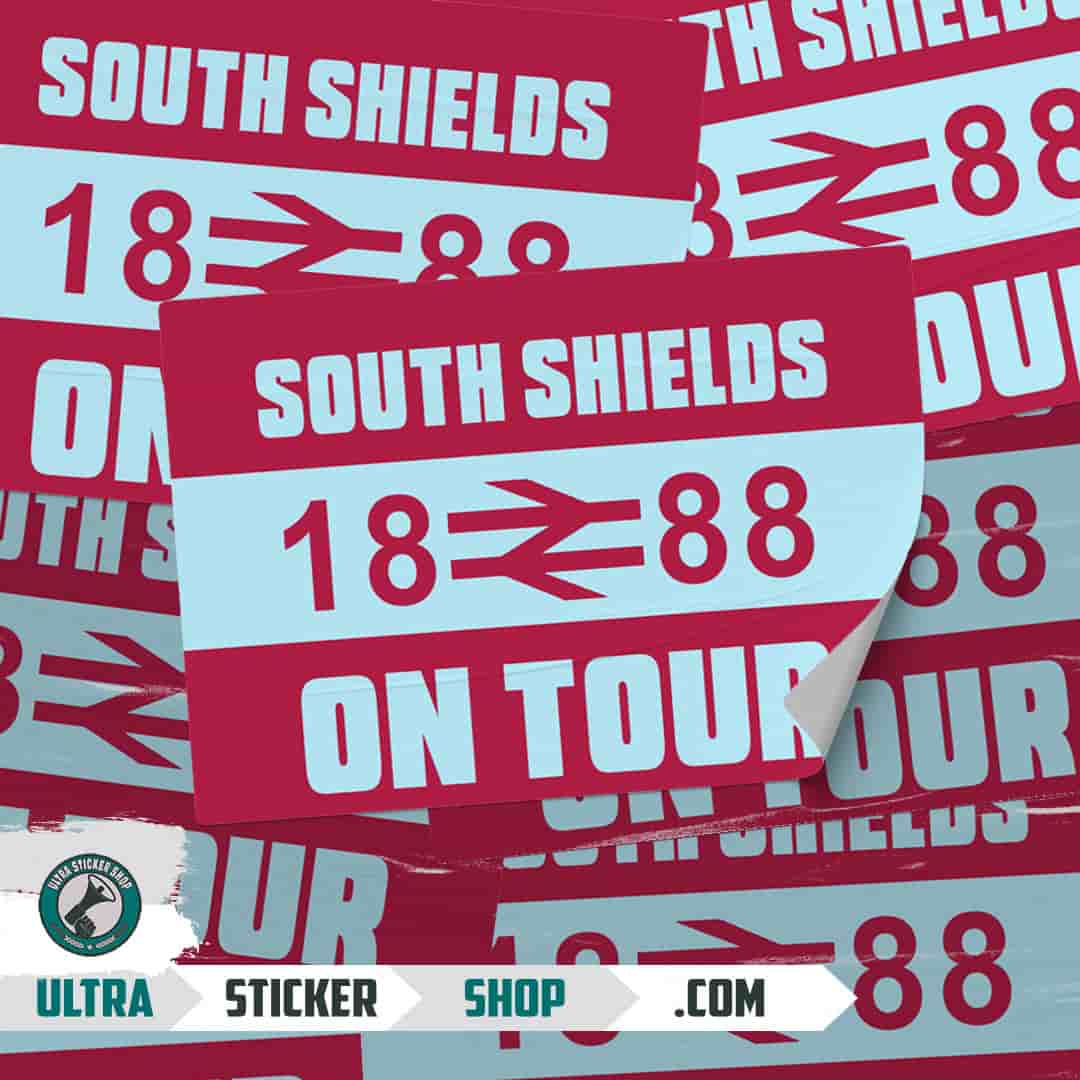 South Shields 1888 on tour Stickers