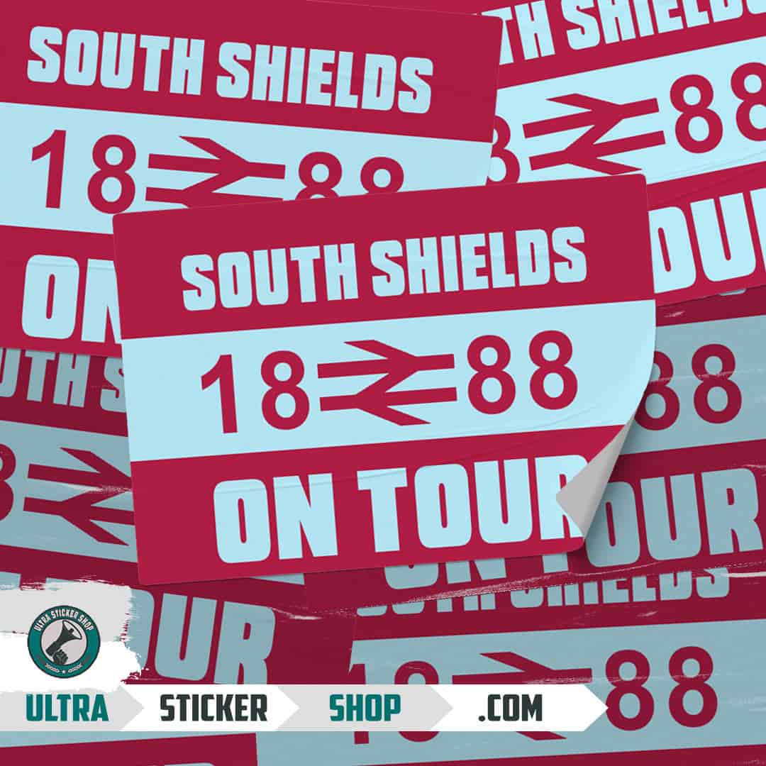 South Shields 1888 on tour Stickers