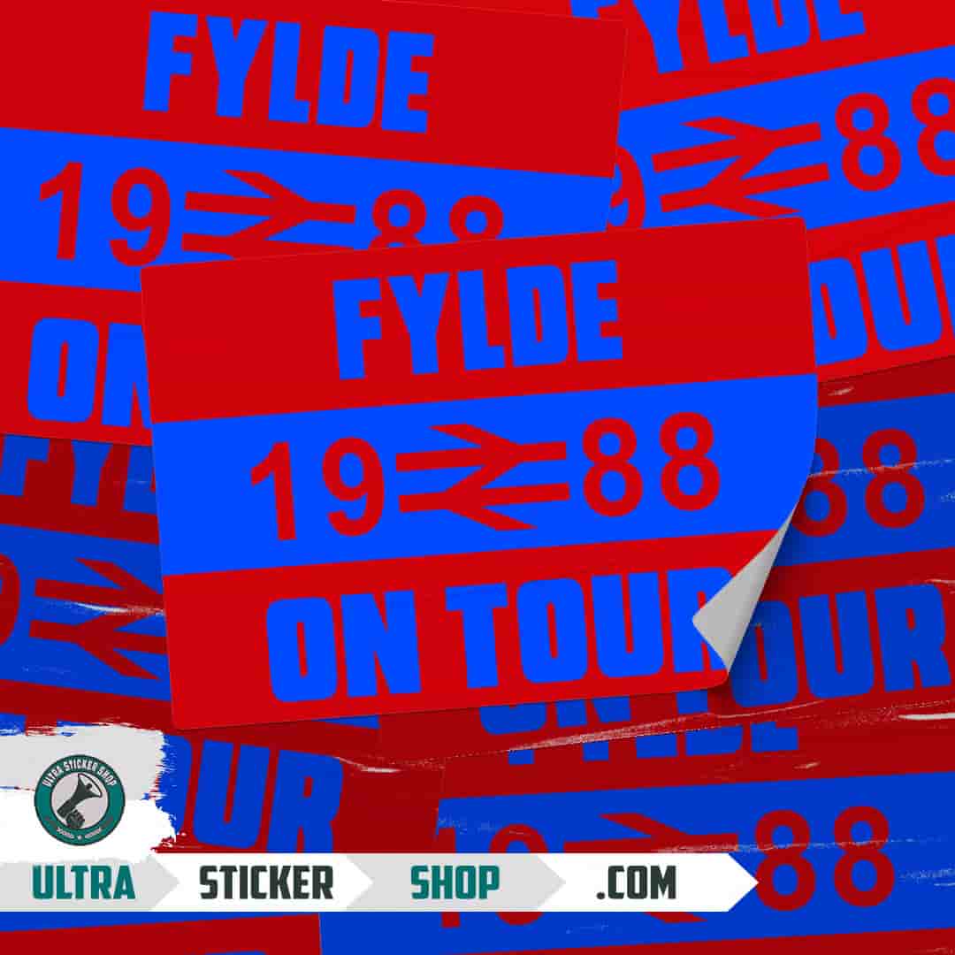 Fylde 1988 on tour Stickers