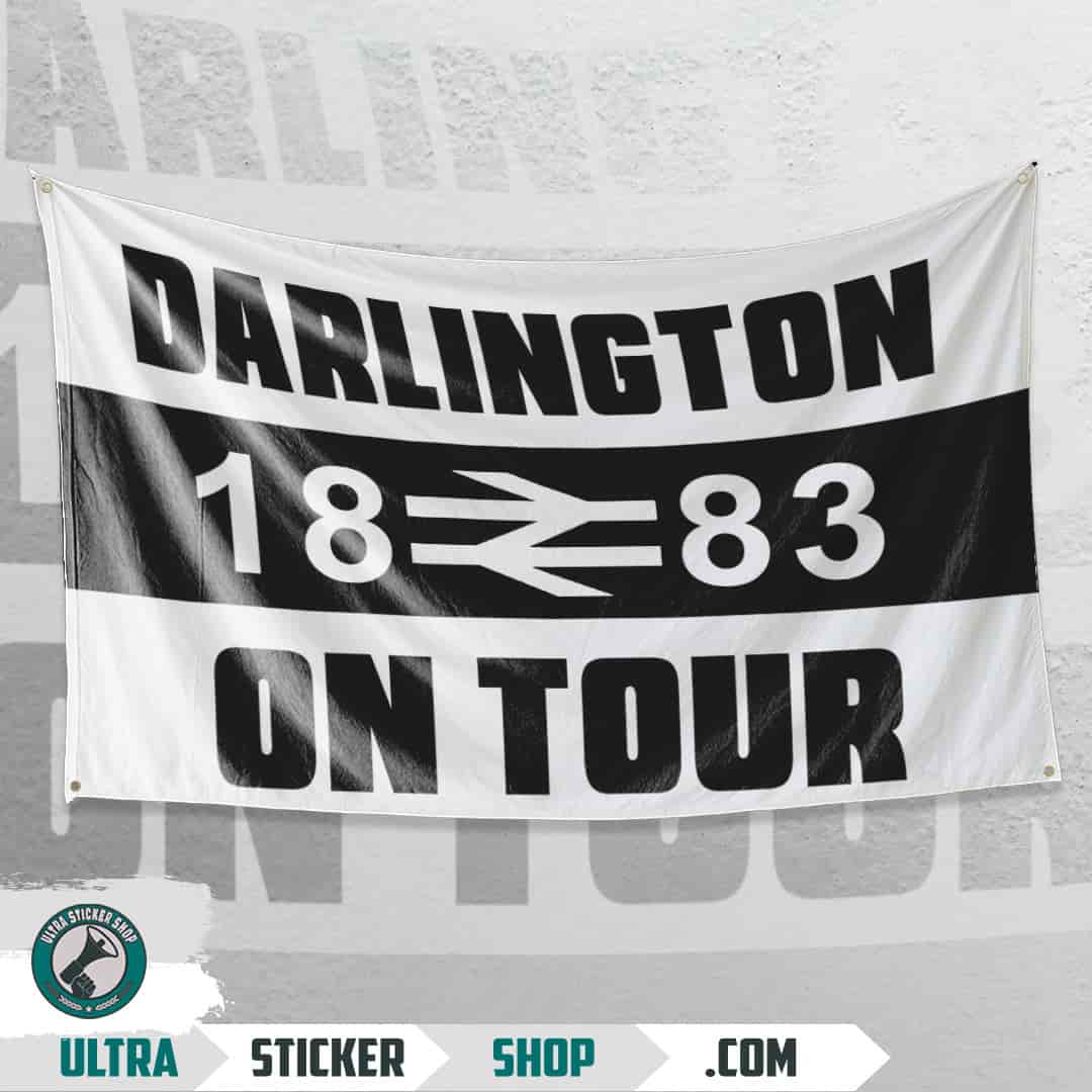 Darlington 1883 on tour Flag