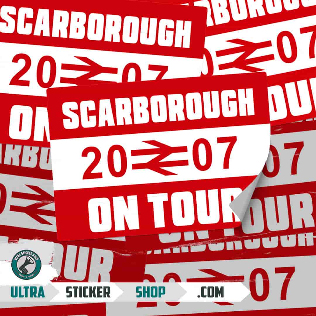 Scarborough 2007 on tour Stickers