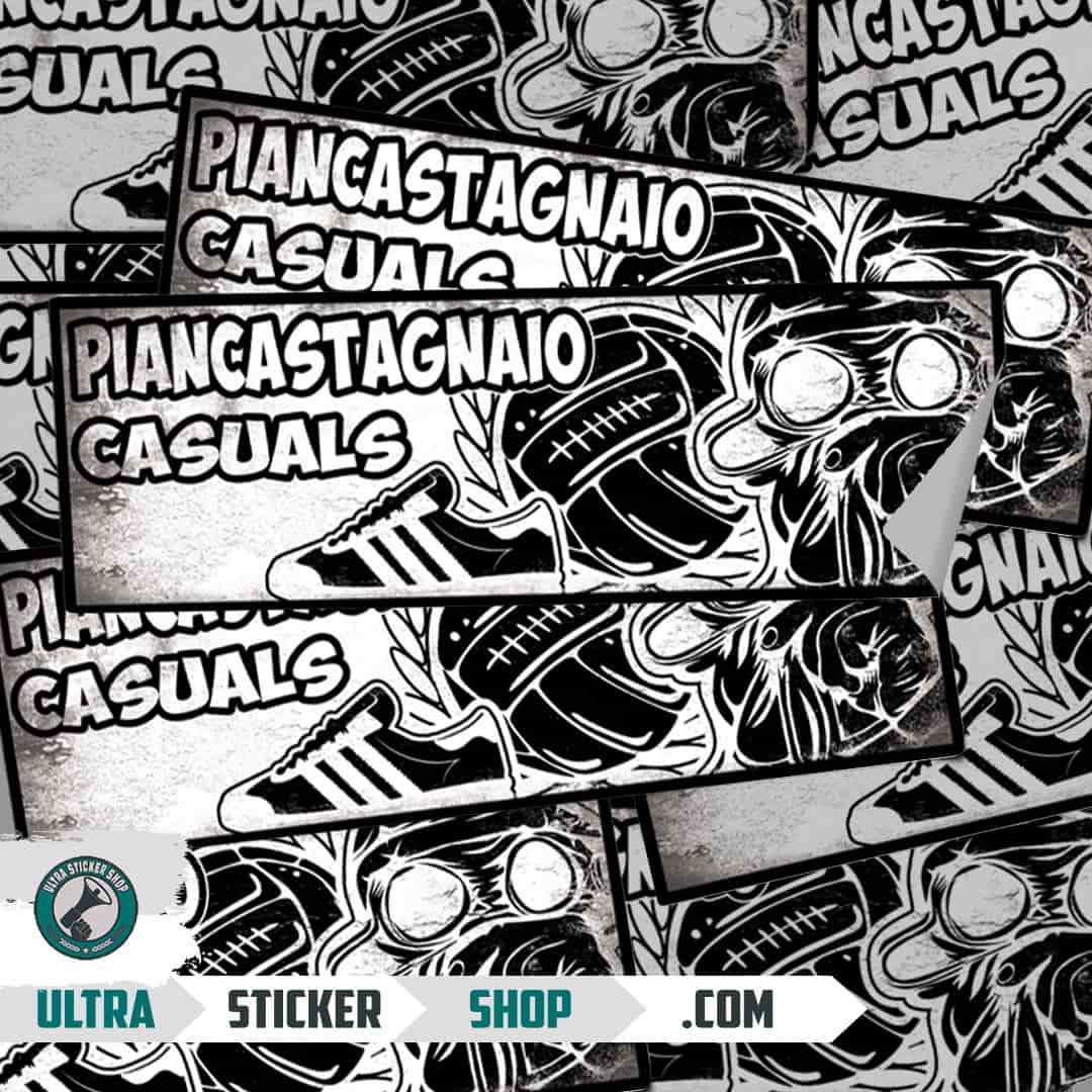 Piancastagnaio casuals Stickers