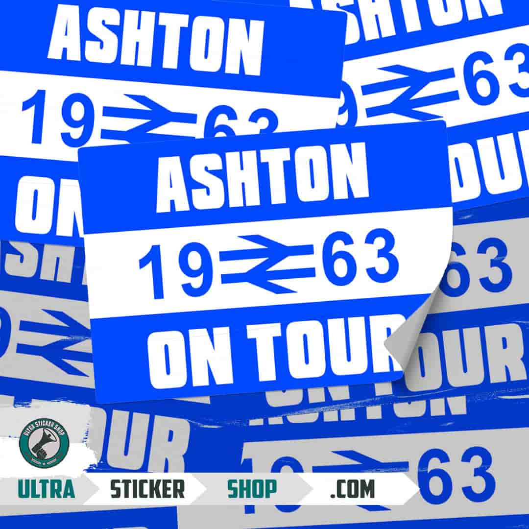 Ashton 1963 on tour Stickers