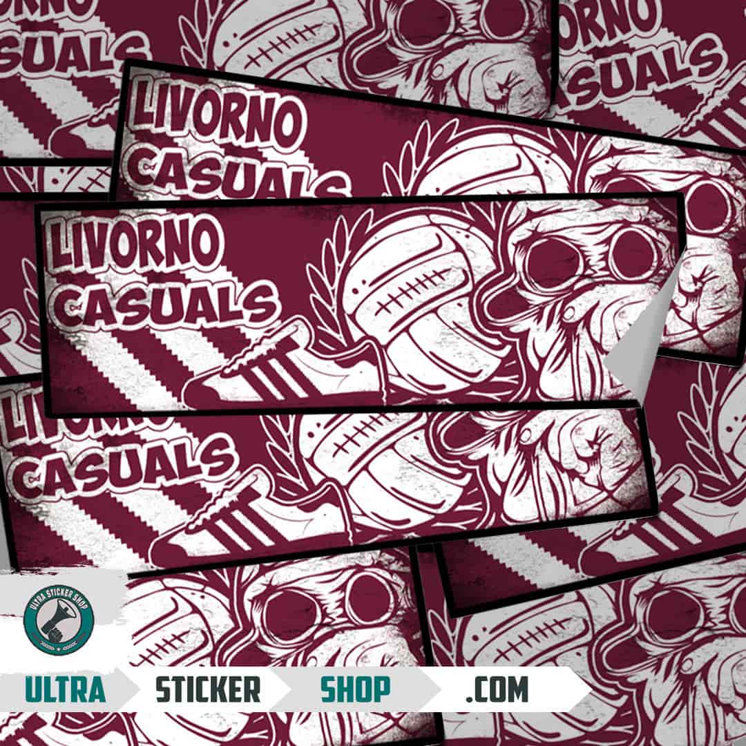 Livorno casuals Stickers