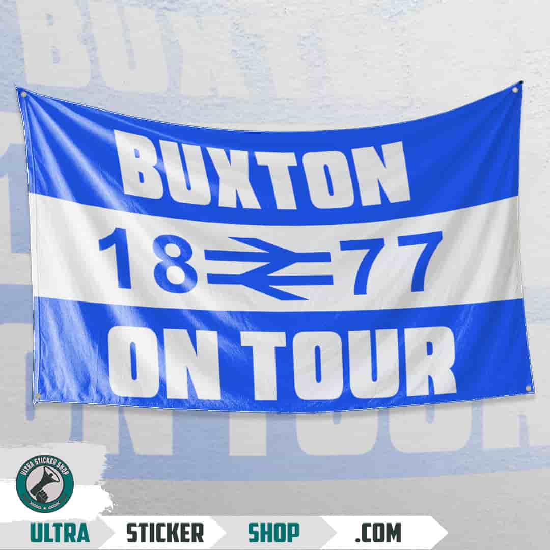 Buxton 1877 on tour Flag