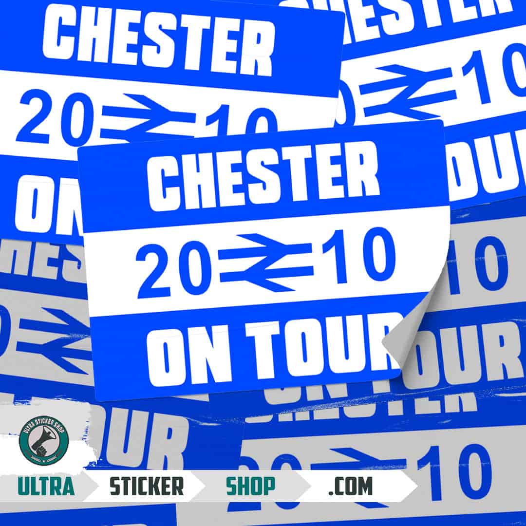 Chester 2010 on tour Stickers
