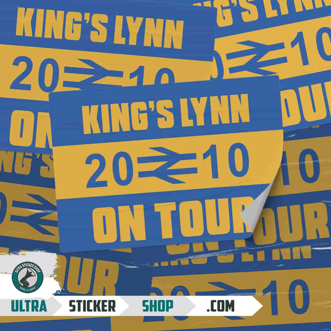 King's Lynn 2010 on tour Stickers