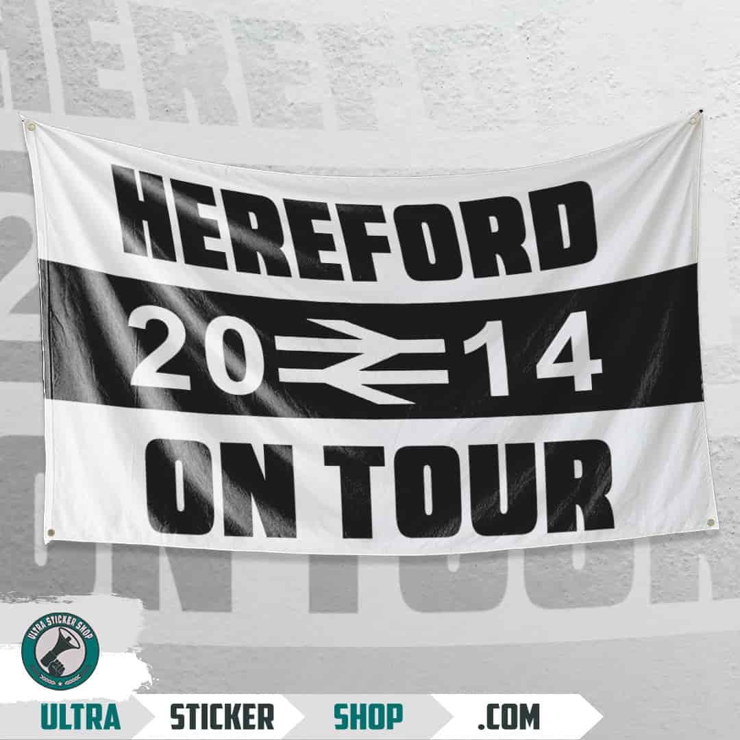 Hereford 2014 on tour Flag