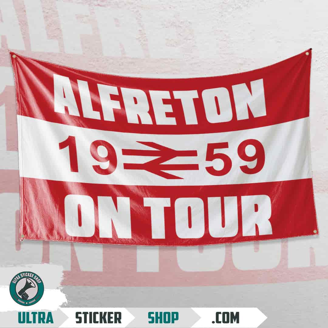 Alfreton 1959 on tour Flag