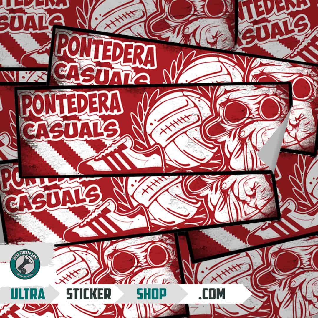 Pontedera casuals Stickers