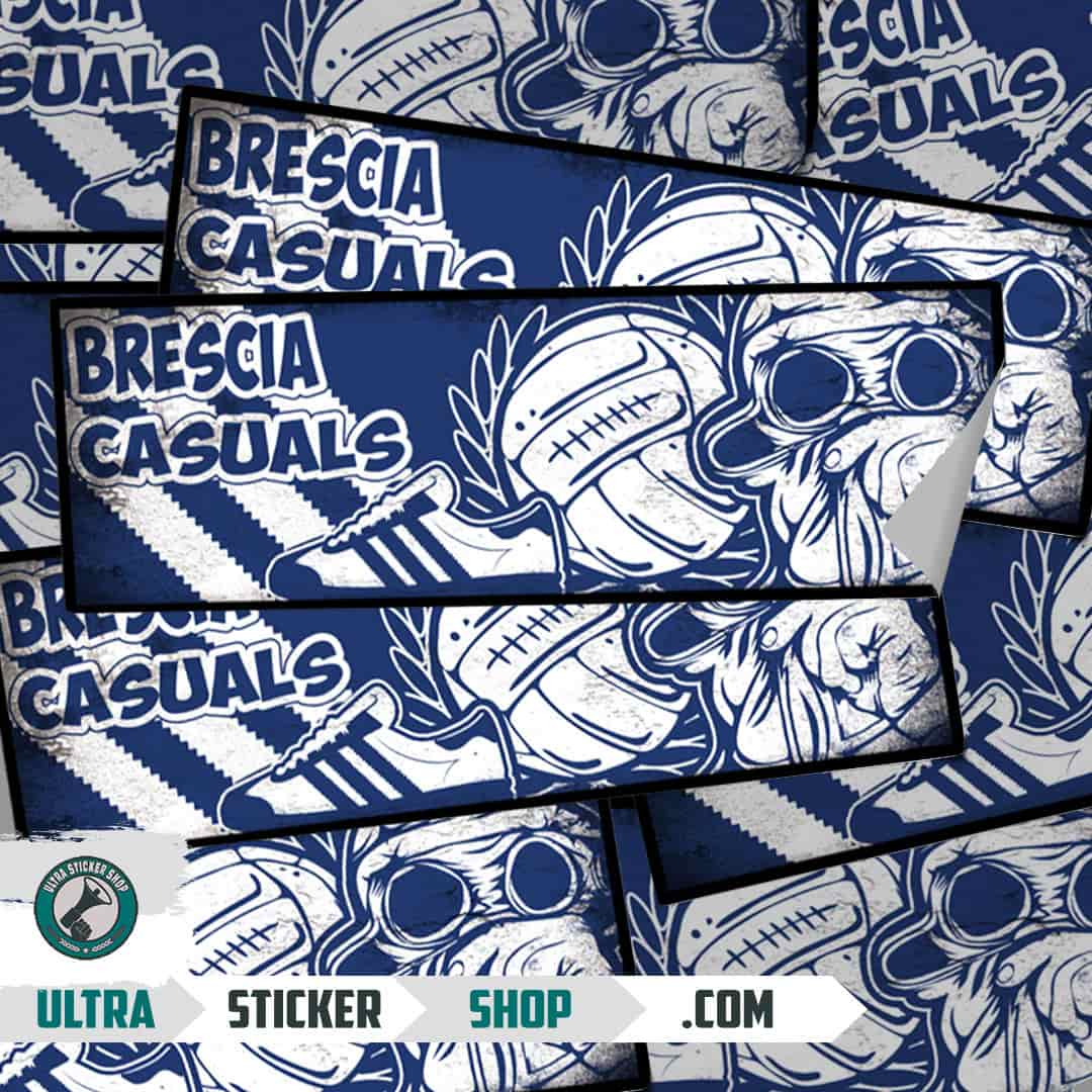 brescia casuals Stickers