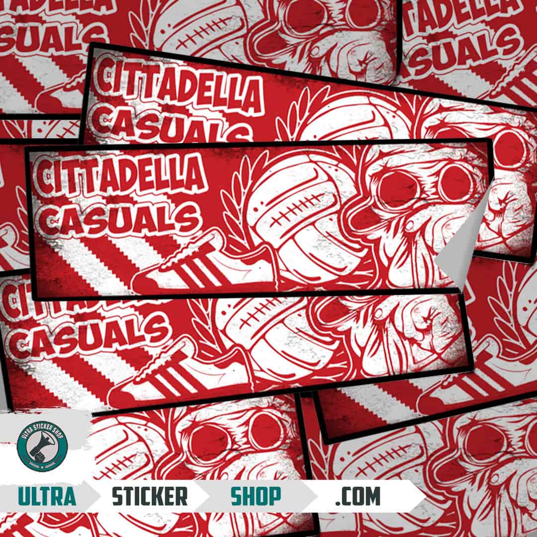 Cittadella casuals Stickers