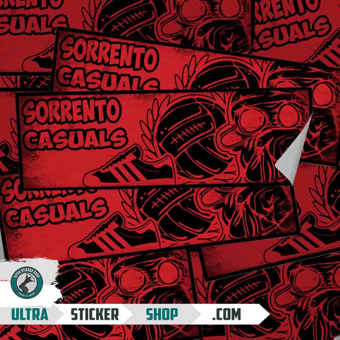 Sorrento casuals Stickers