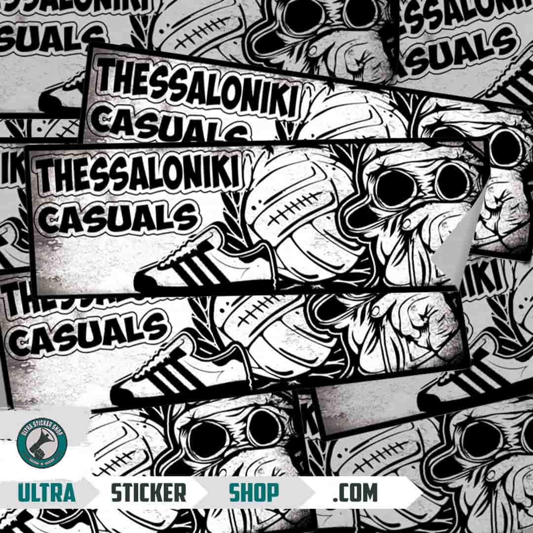 Thessaloniki casuals Stickers