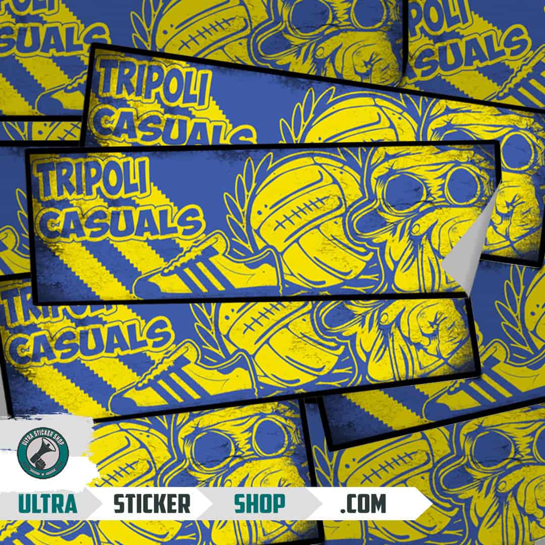 Tripoli casuals Stickers