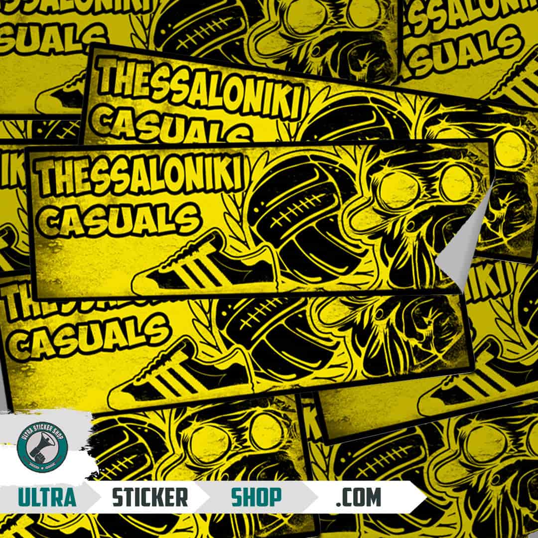 Thessaloniki casuals Stickers