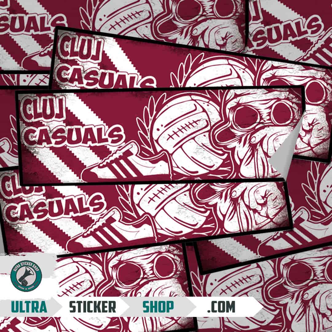 Cluj casuals Stickers
