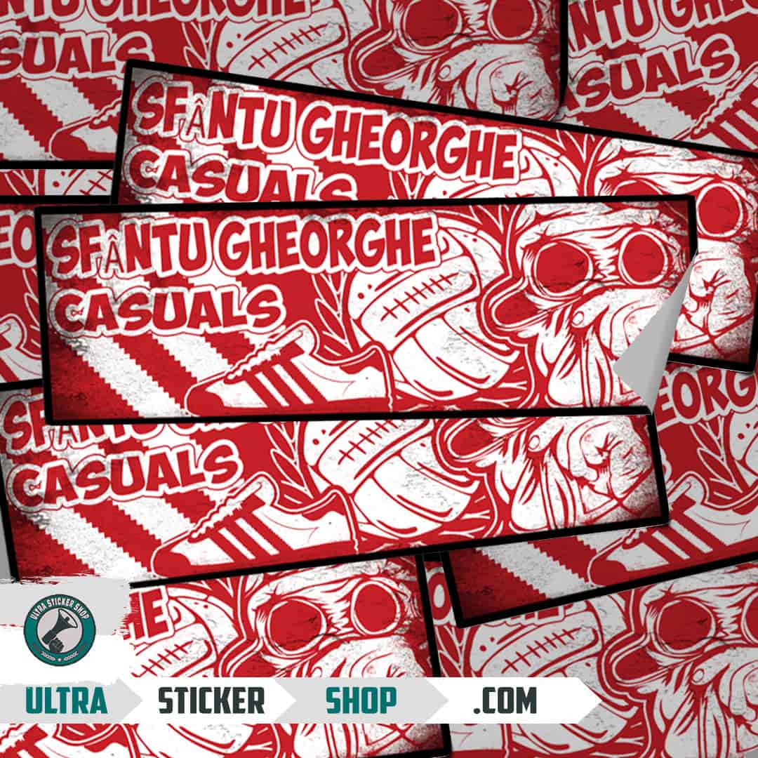 Sfântu Gheorghe casuals Stickers