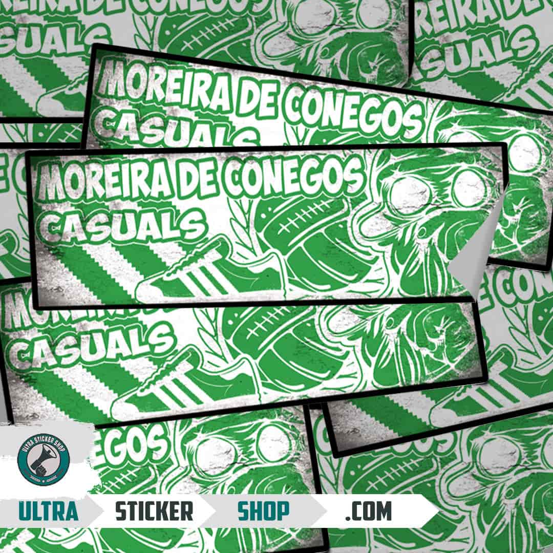 Moreira de Conegos casuals Stickers