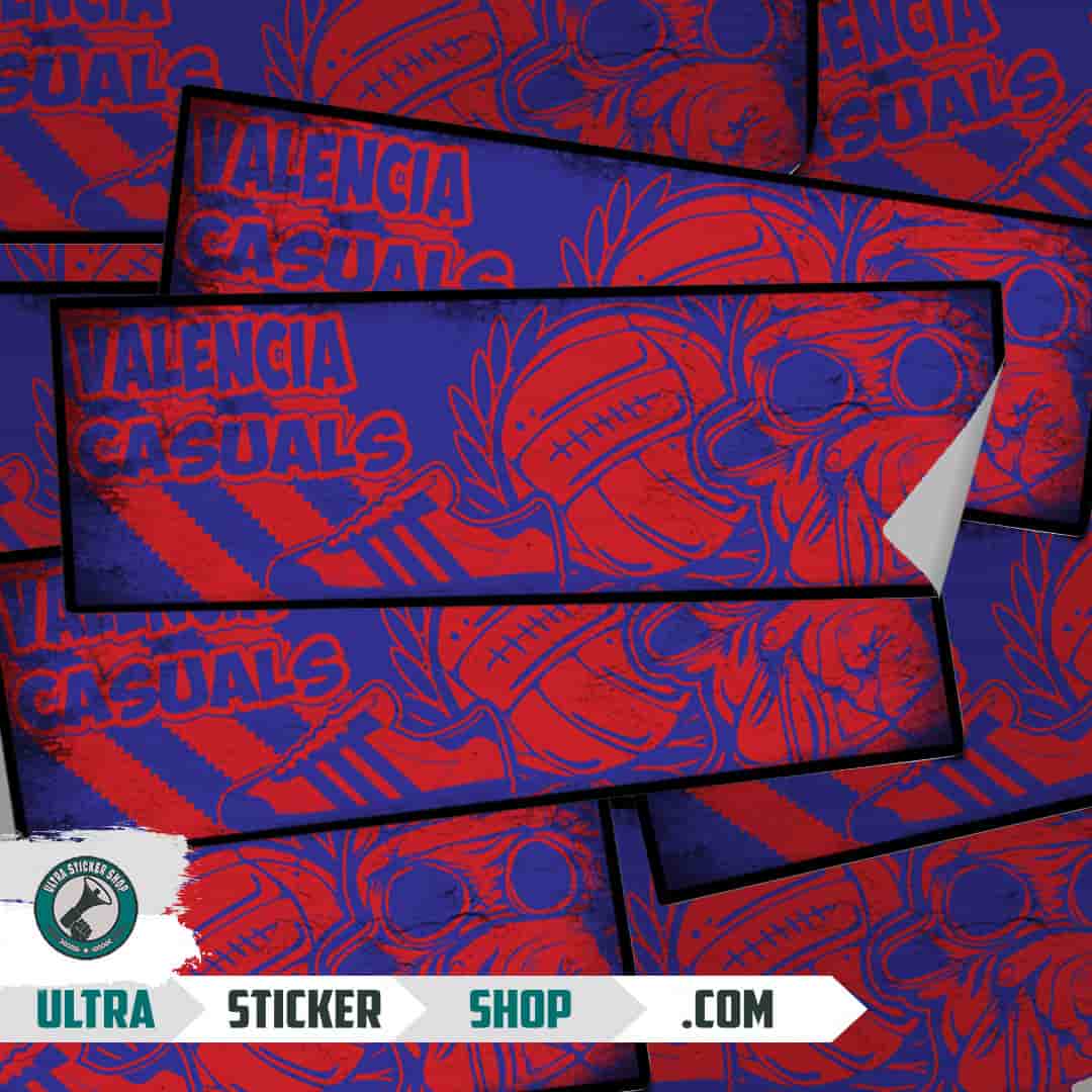 Valencia casuals Stickers