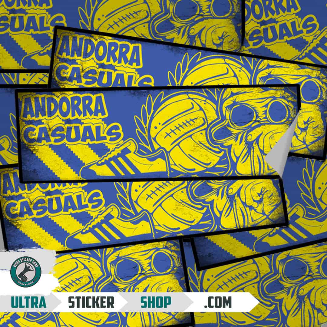 Andorra casuals Stickers