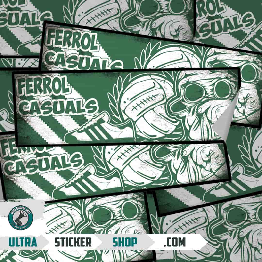 Ferrol casuals Stickers