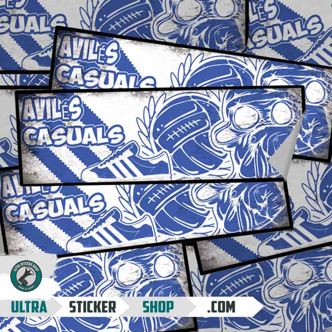 Avilés casuals Stickers