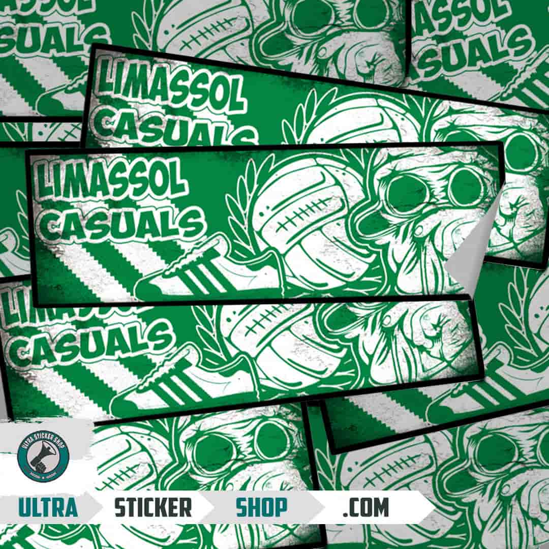 Limassol casuals Stickers