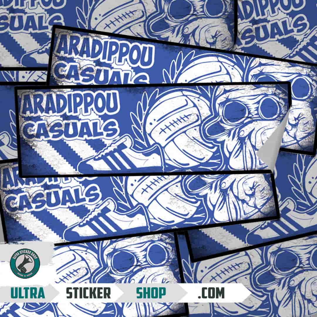 Aradippou casuals Stickers