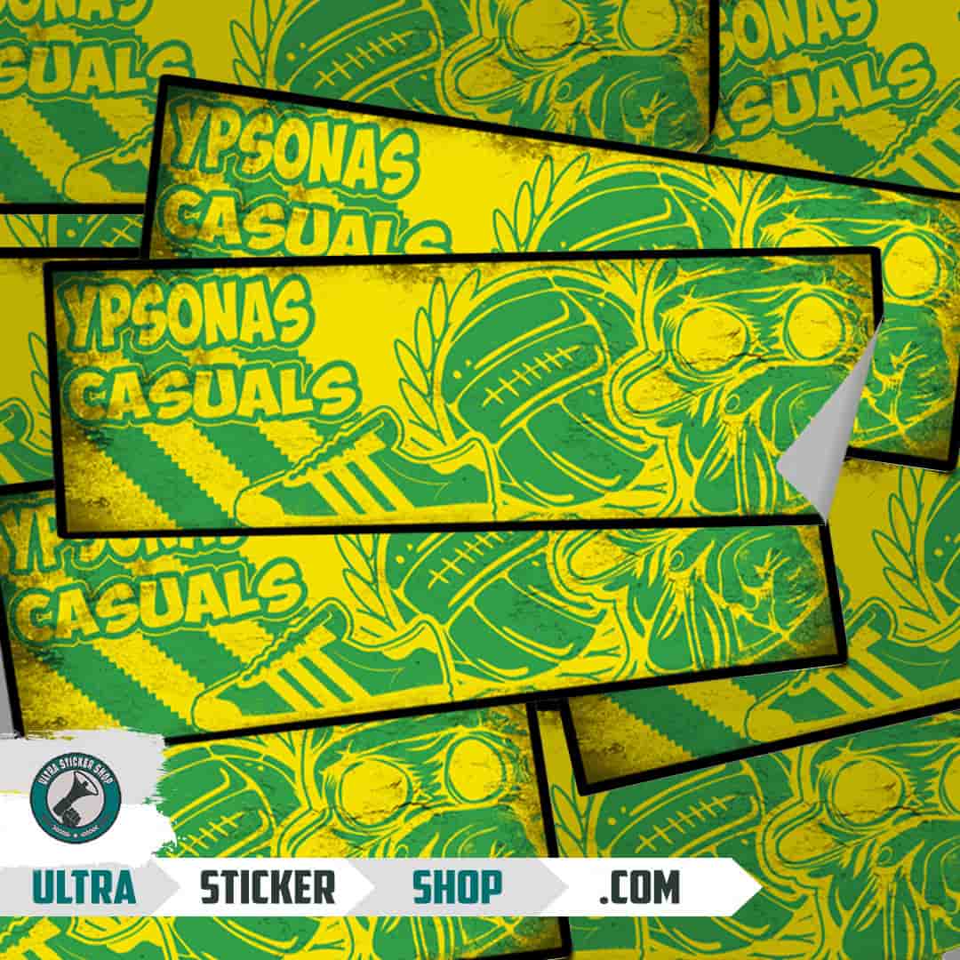 Ypsonas casuals Stickers
