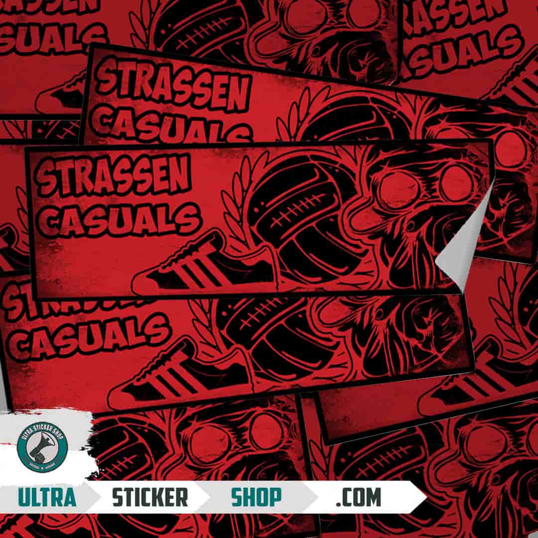 Strassen casuals Stickers