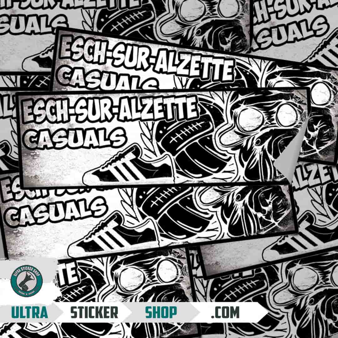 Esch-sur-Alzette casuals Stickers