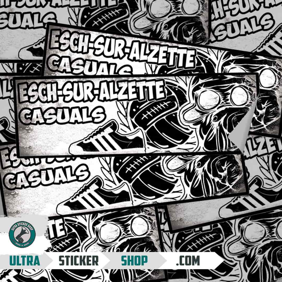 Esch-sur-Alzette casuals Stickers