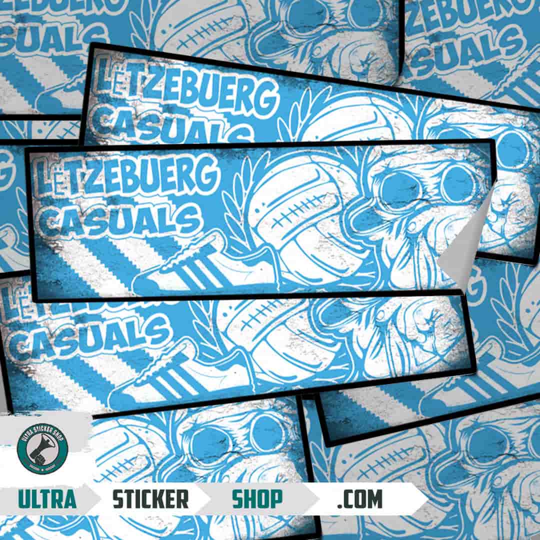 Lëtzebuerg casuals Stickers