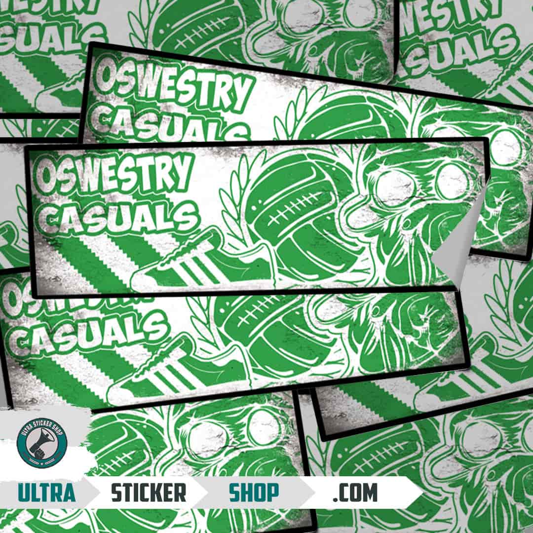 Oswestry casuals Stickers