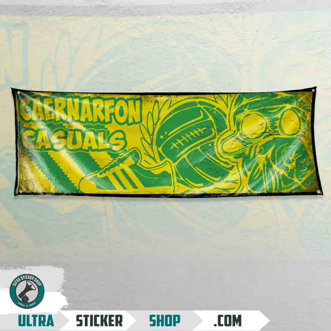 Caernarfon casuals Flag