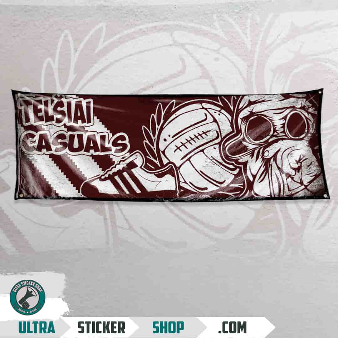 Telšiai casuals Flag