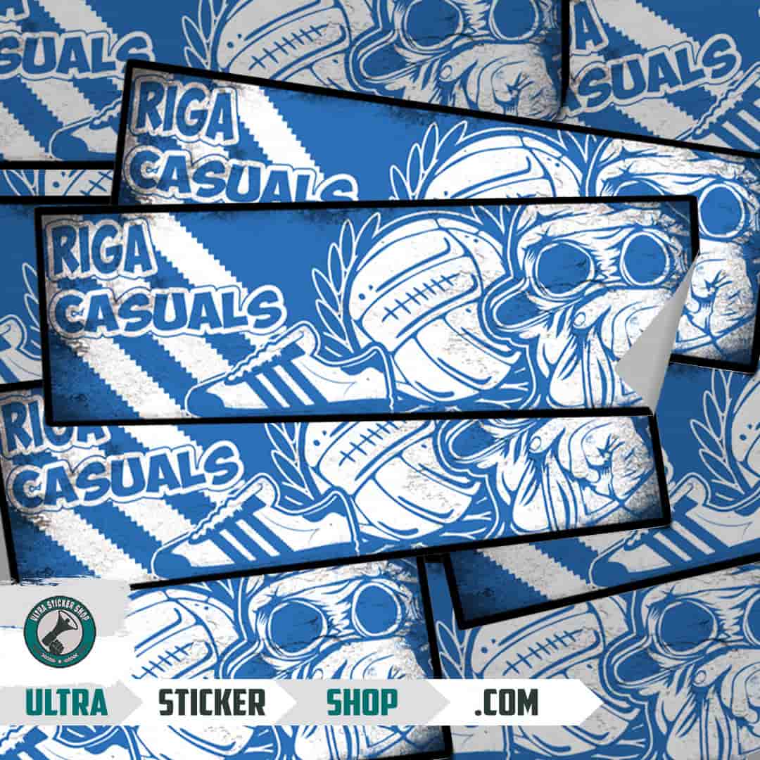 Riga casuals Stickers