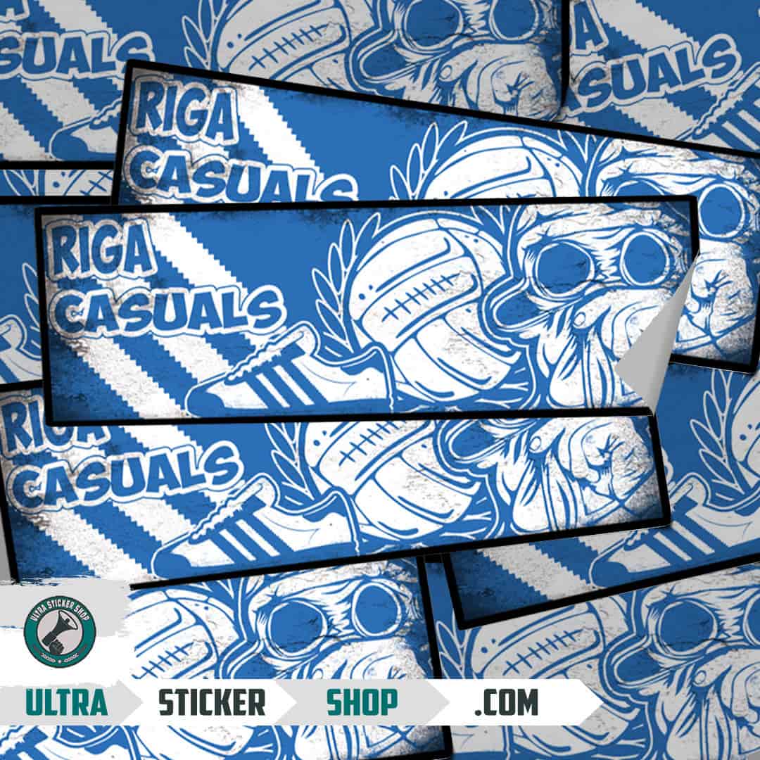 Riga casuals Stickers
