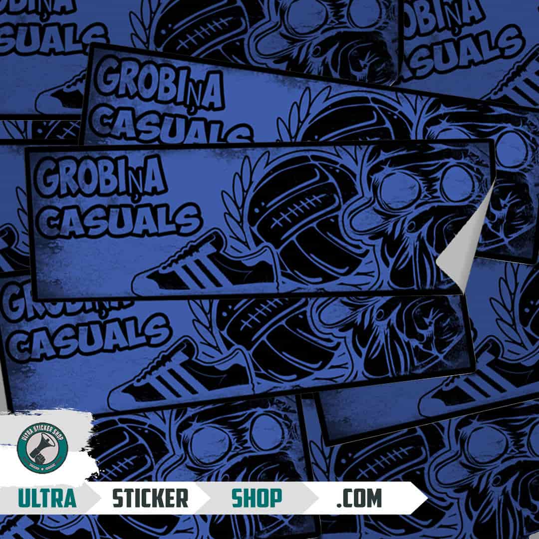 Grobiņa casuals Stickers