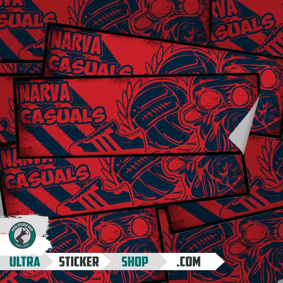 Narva casuals Stickers