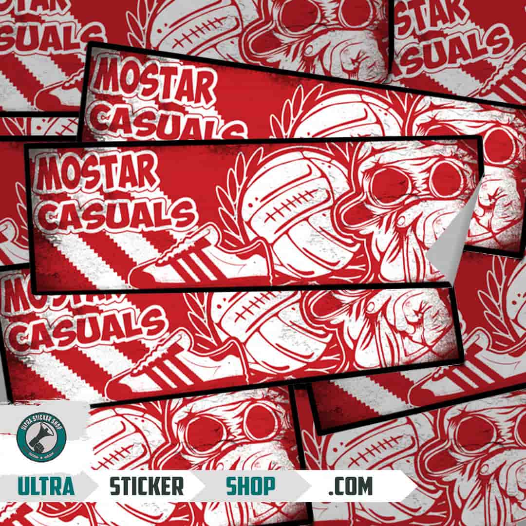 Mostar casuals Stickers