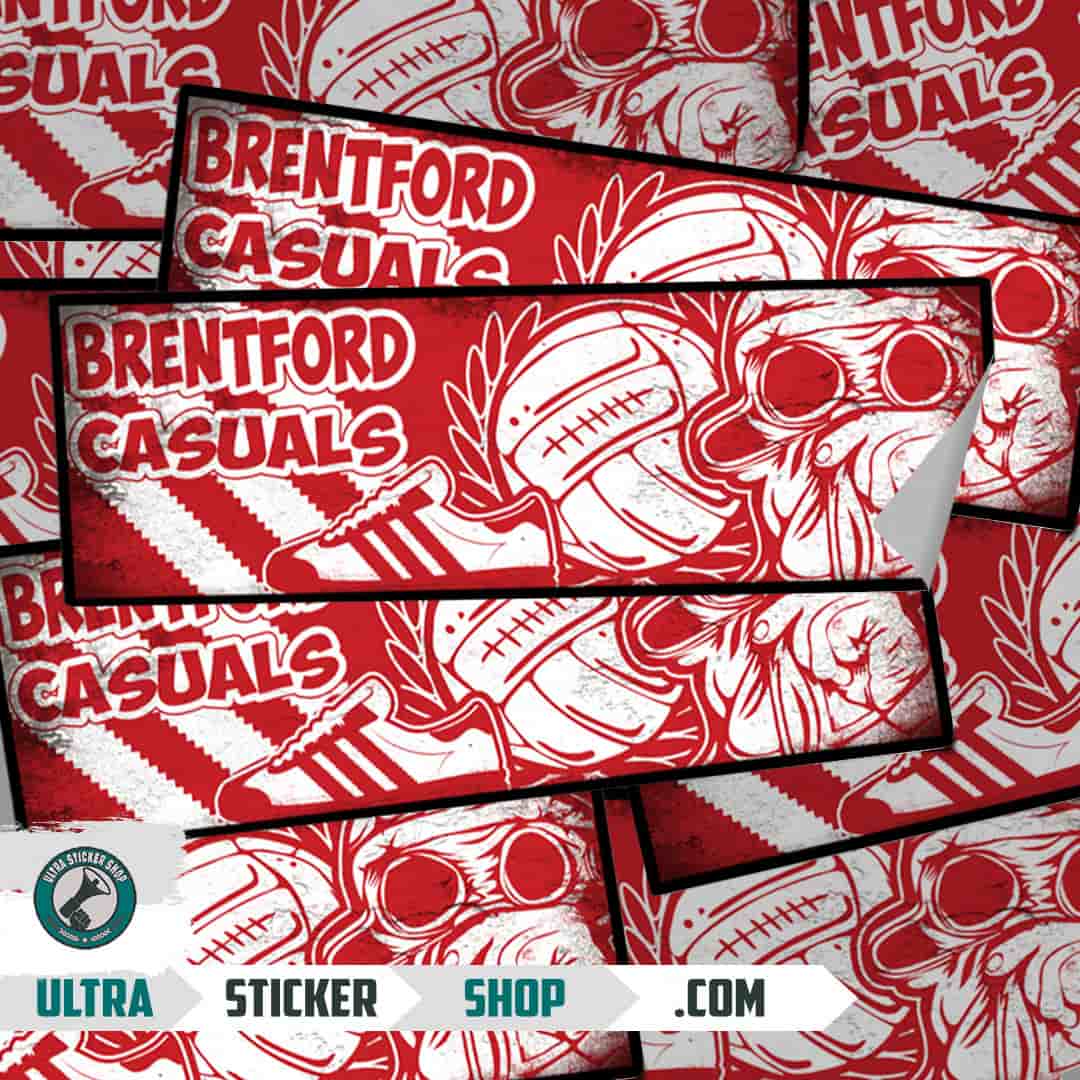 Brentford casuals Stickers