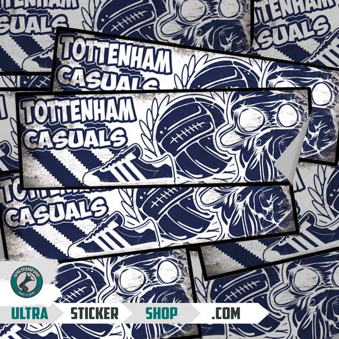 Tottenham casuals Stickers