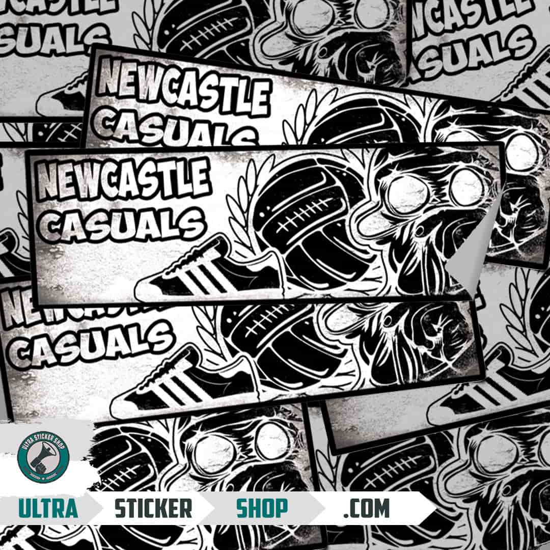 Newcastle casuals Stickers