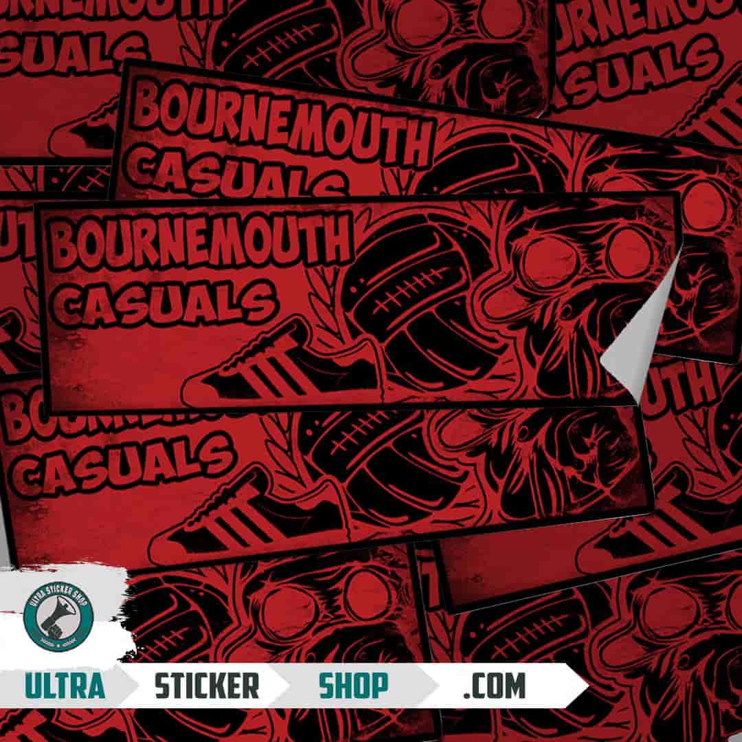 Bournemouth casuals Stickers