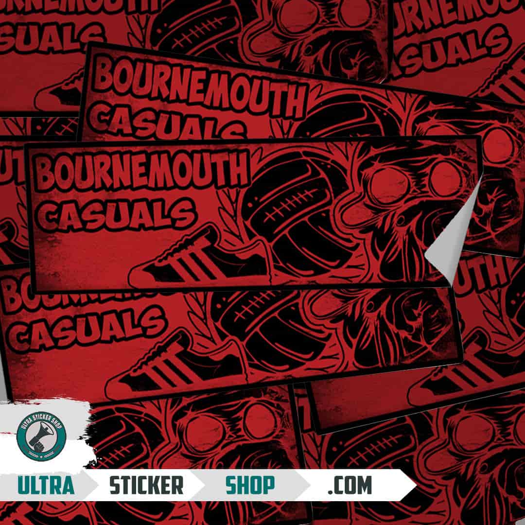 Bournemouth casuals Stickers