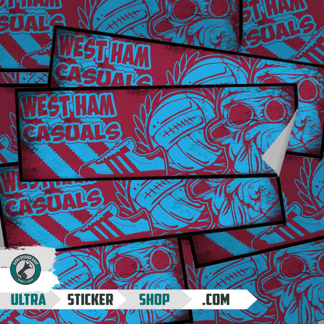 West Ham casuals Stickers